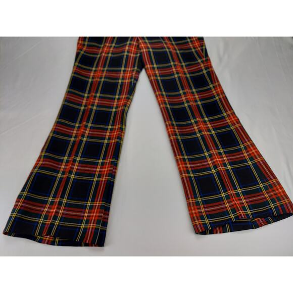 Vintage The Scotch House Tartan Plaid Wool Straight Leg Pants Mens 32x30 - Picture 9 of 12